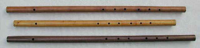 Recent replicas of Renaissance Flutes